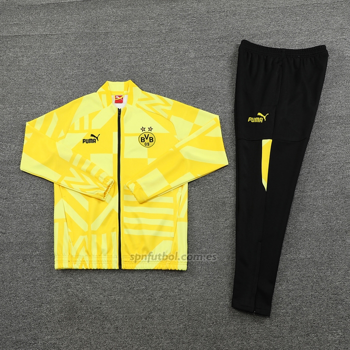 Chandal de Chaqueta del Borussia Dortmund 2022-2023 Amarillo